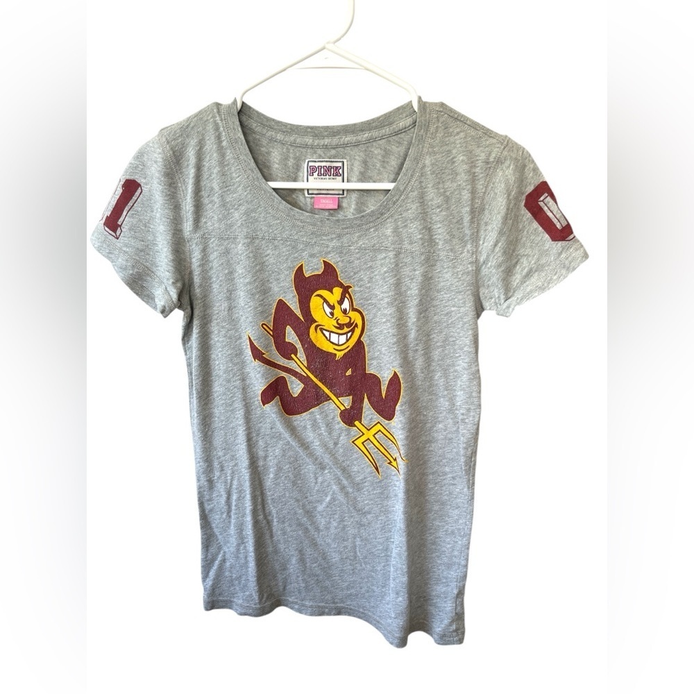 VS PINK Vintage Y2K Collegiate Collection Arizona Sun Devils tee, Size S